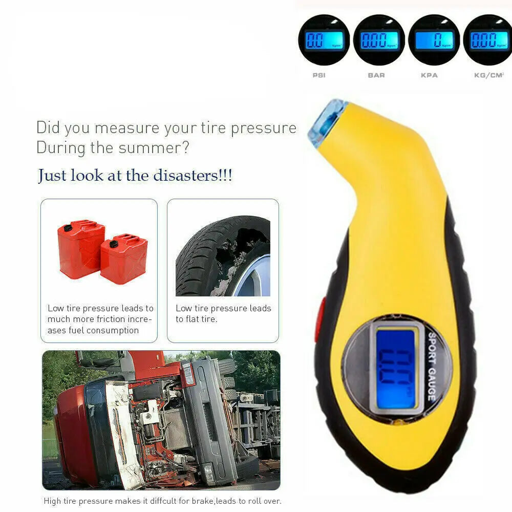 Free Shipping: Digital Tire Pressure Guage