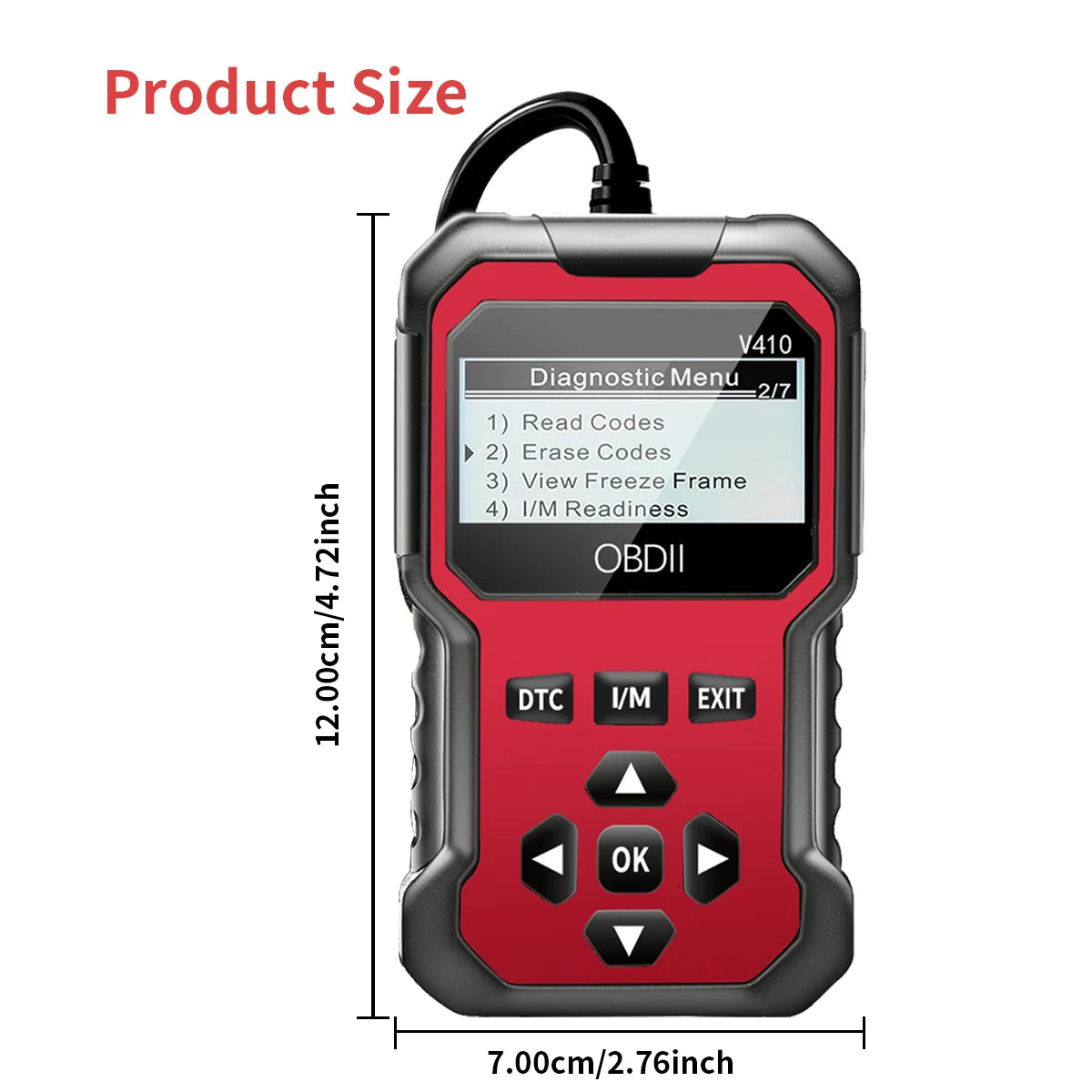 FREE Fast SHIPPING:  OBD2 Scanner - Easy to use