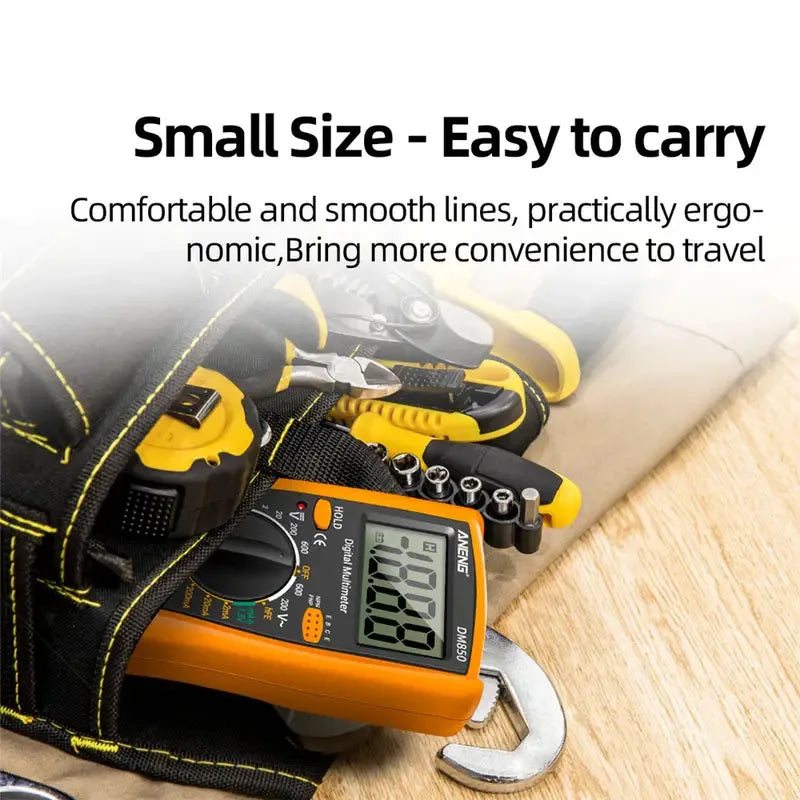 FREE SHIPPING: Digital Multimeter With Cables
