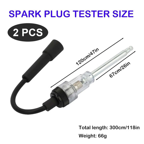 Free Shipping: 2 Pcs Spark Testers
