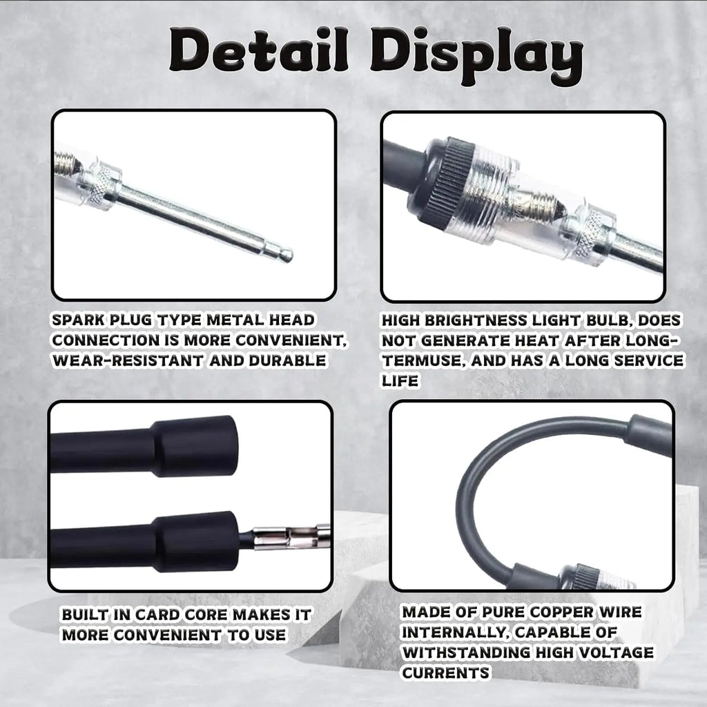 Free Shipping: 2 Pcs Spark Testers