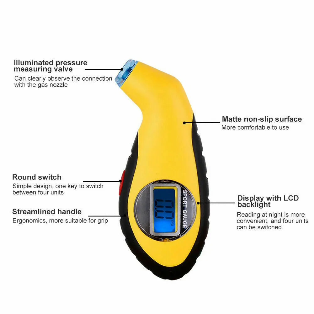 Free Shipping: Digital Tire Pressure Guage