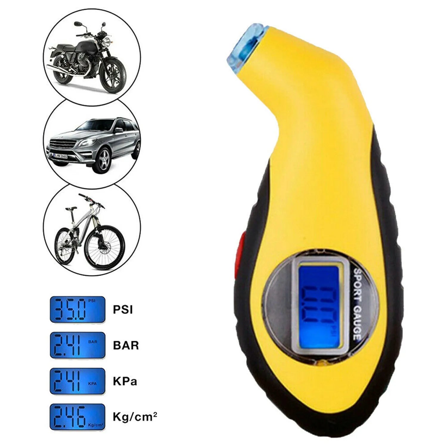 Free Shipping: Digital Tire Pressure Guage
